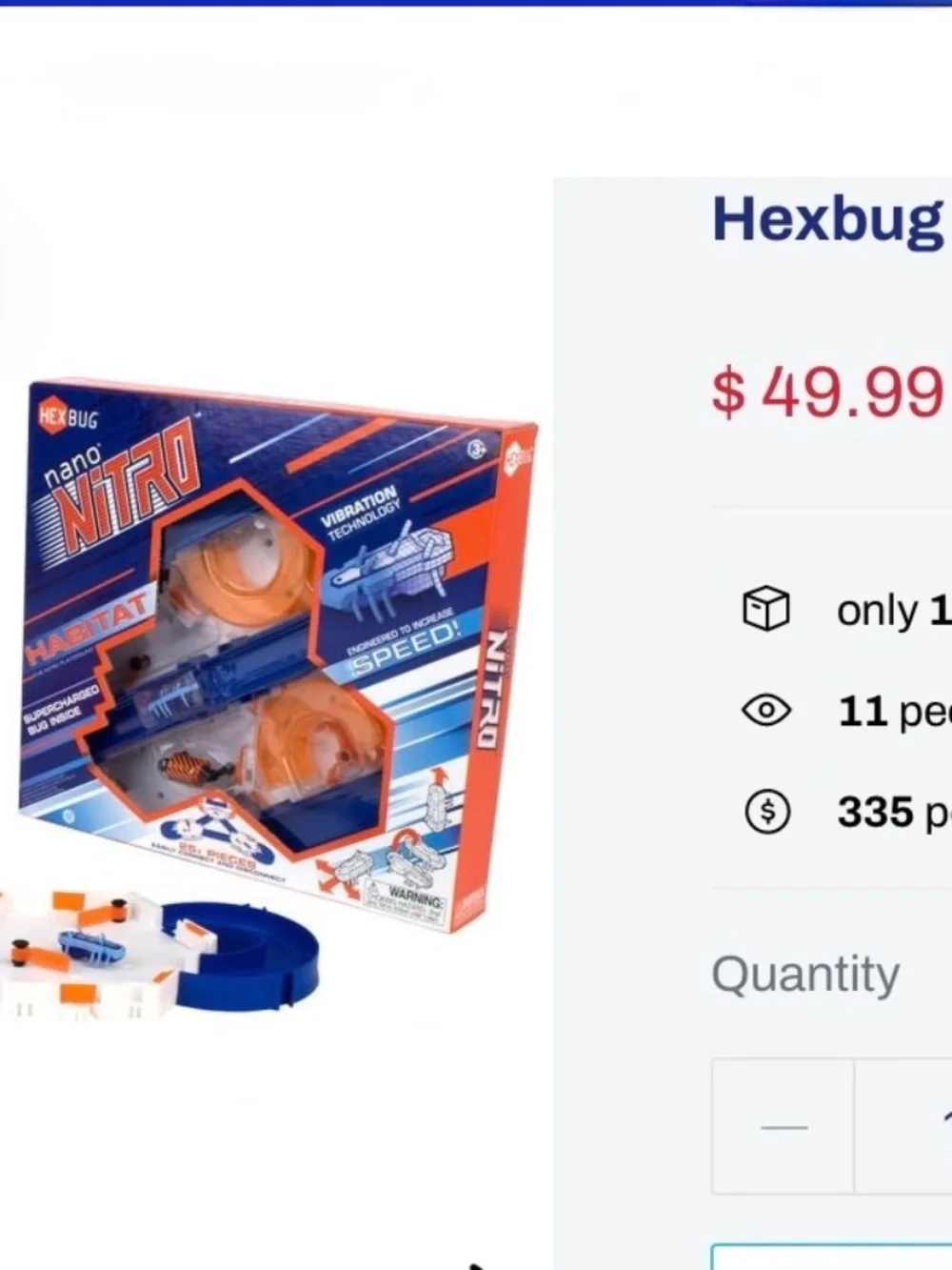 HexBug Nano Nitro Habitat Set